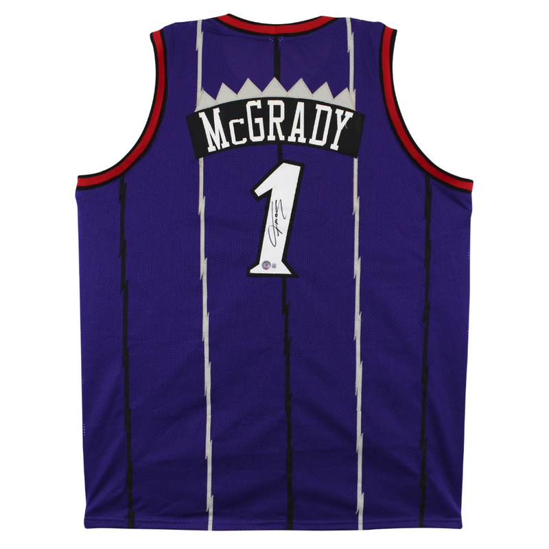 Tracy McGrady Signed Raptors Jersey