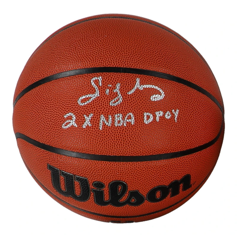 Sidney Moncrief Signed Basketball