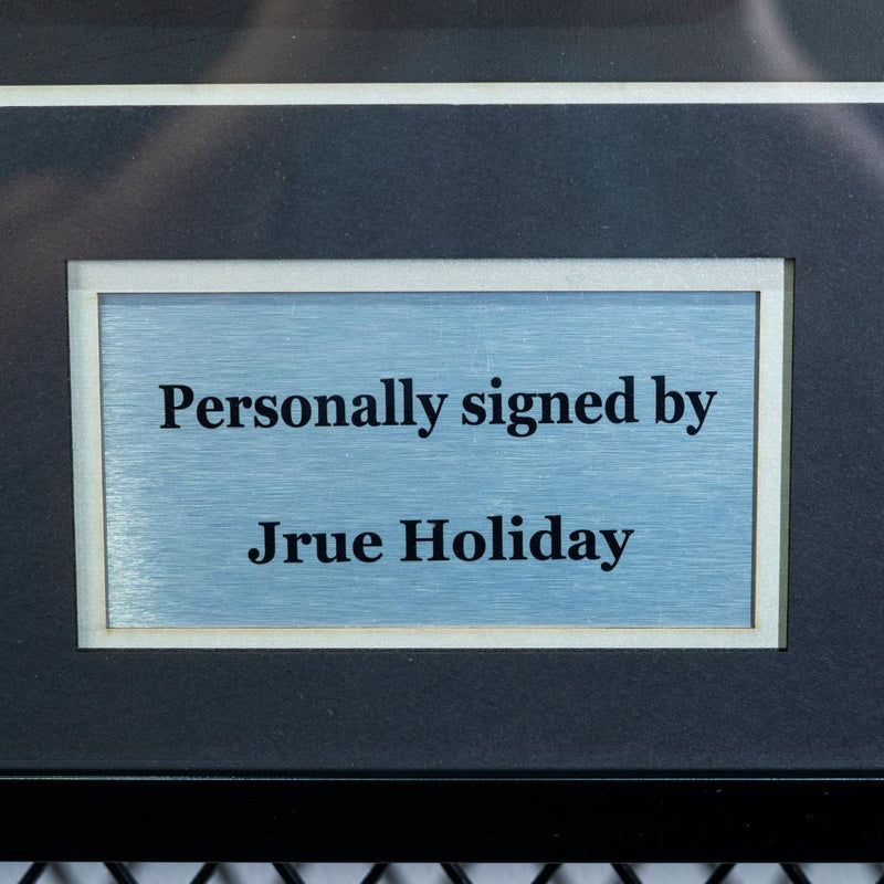 Jrue Holiday Signed Milwaukee Bucks Jersey