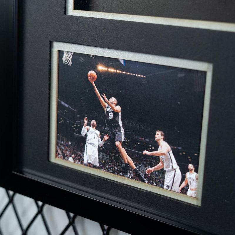 Tony Parker Signed Spurs Jersey