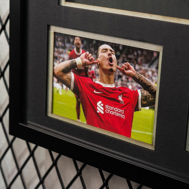 Darwin Nunez Signed Liverpool Jersey