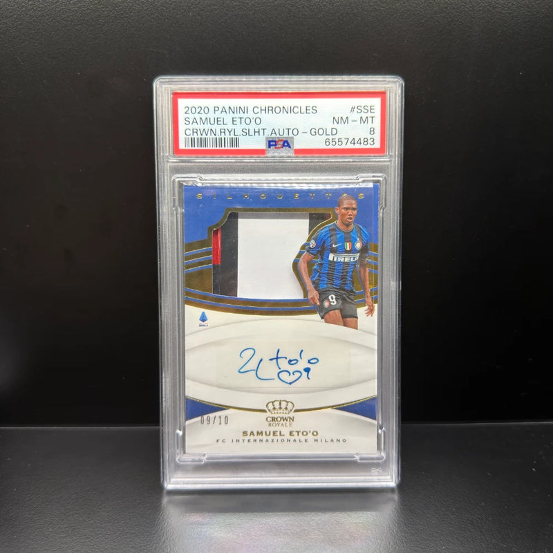 Samuel Eto'o Panini Relic Auto /10