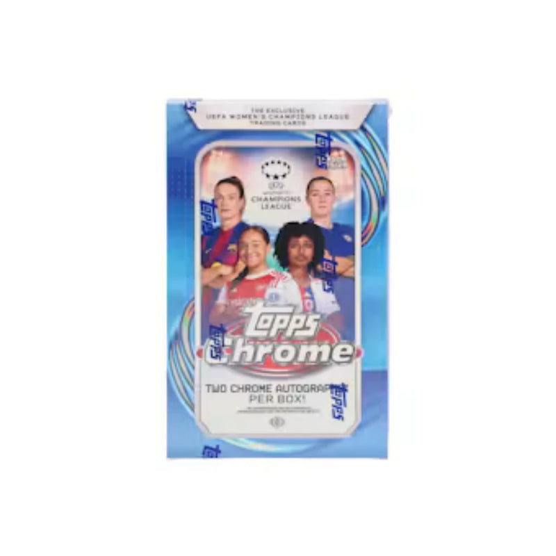 2025/26 Topps Chrome Women's UEFA Champions League Soccer Hobby Box