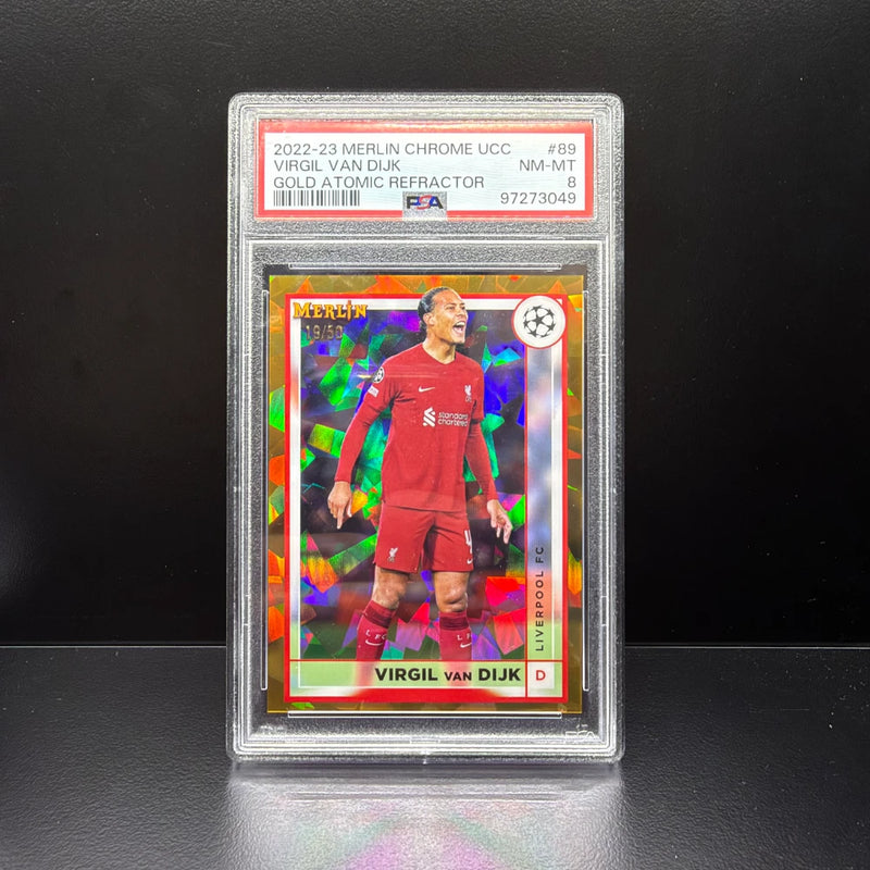 Virgil van Dijk Gold Atomic Refractor