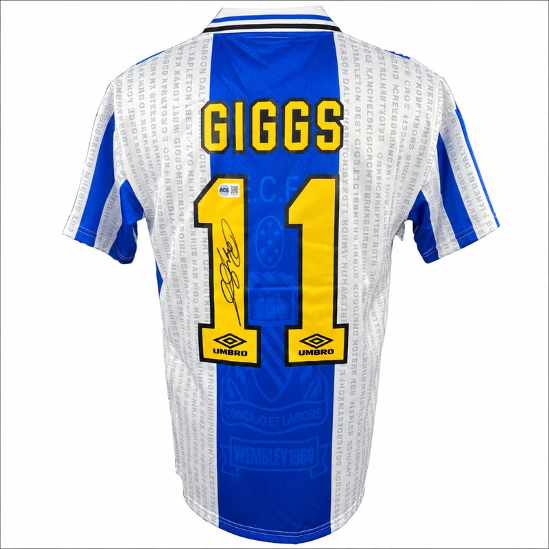 Ryan Giggs Signed Manchester United 1994-96 Jersey