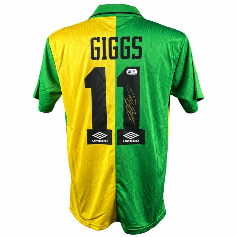 Ryan Giggs Signed Manchester United 1992-93 Jersey