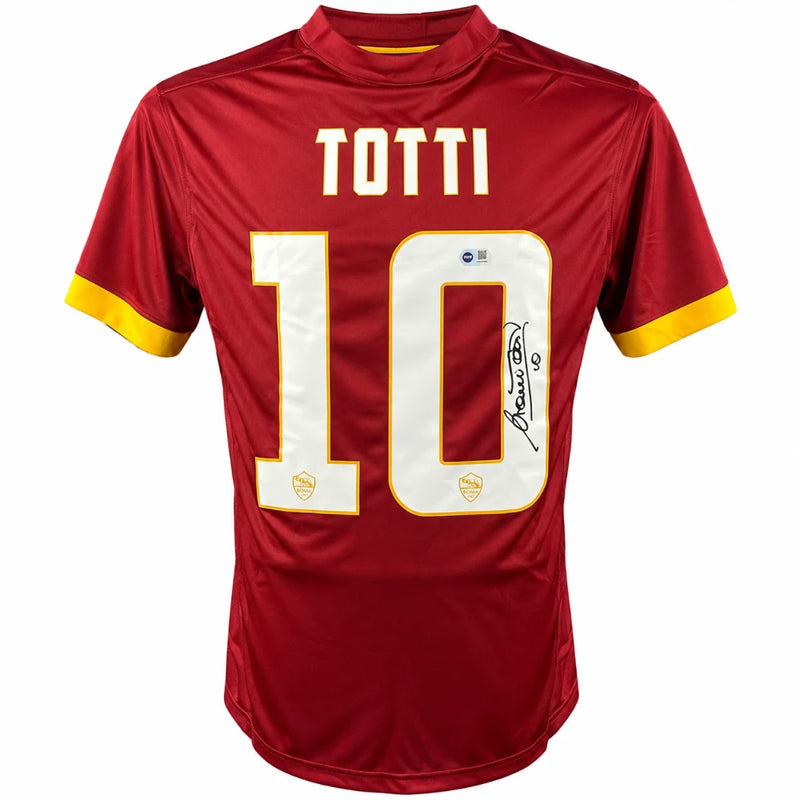 Francesco Totti Signed AS Roma 2014 - 2015 Jersey