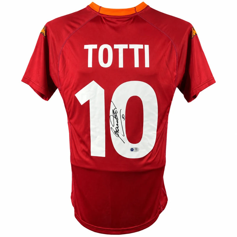 Francesco Totti Signed AS Roma 2000 - 2001 Jersey