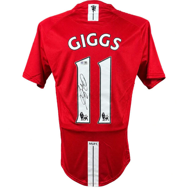 Ryan Giggs Signed Manchester United 2008 Jersey
