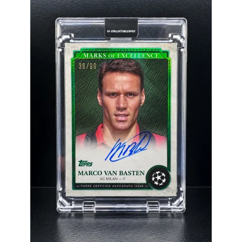 2024 Marks of Excellence On card Auto Marco Van Basten /99