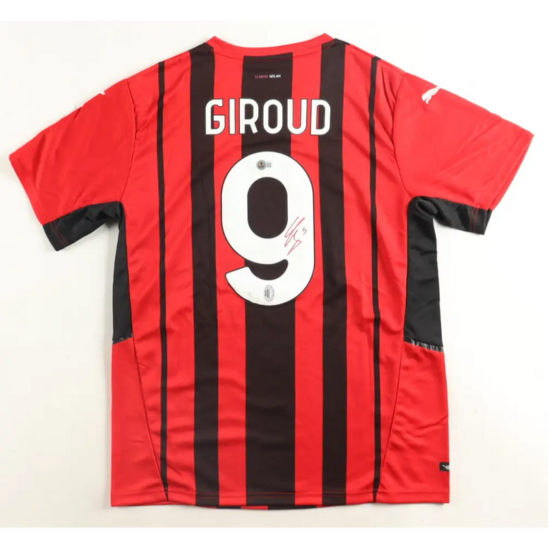 Olivier Giroud Signed AC Milan Jersey