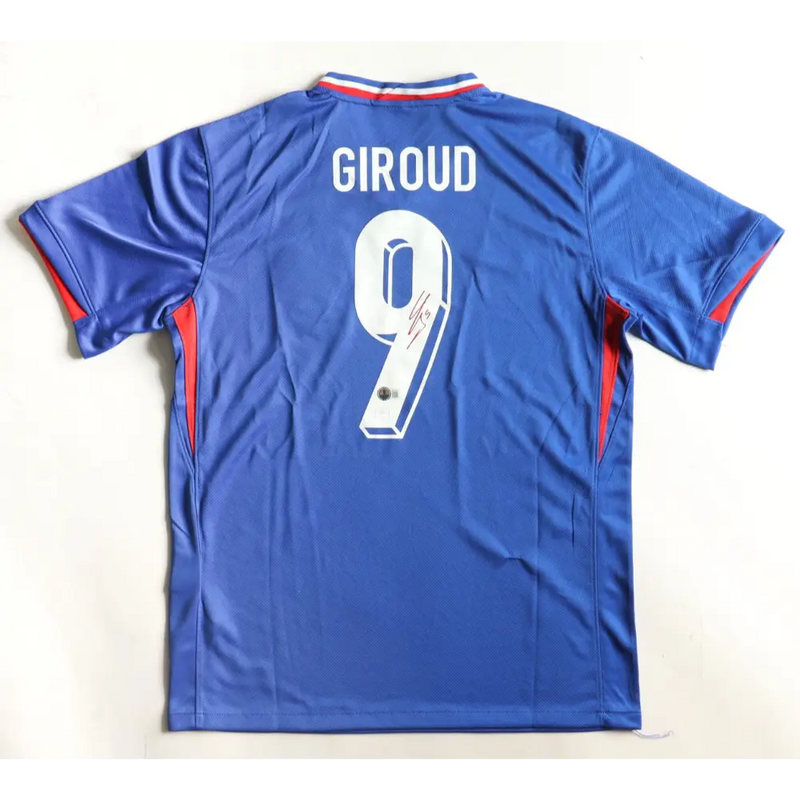 Olivier Giroud Signed France Jersey