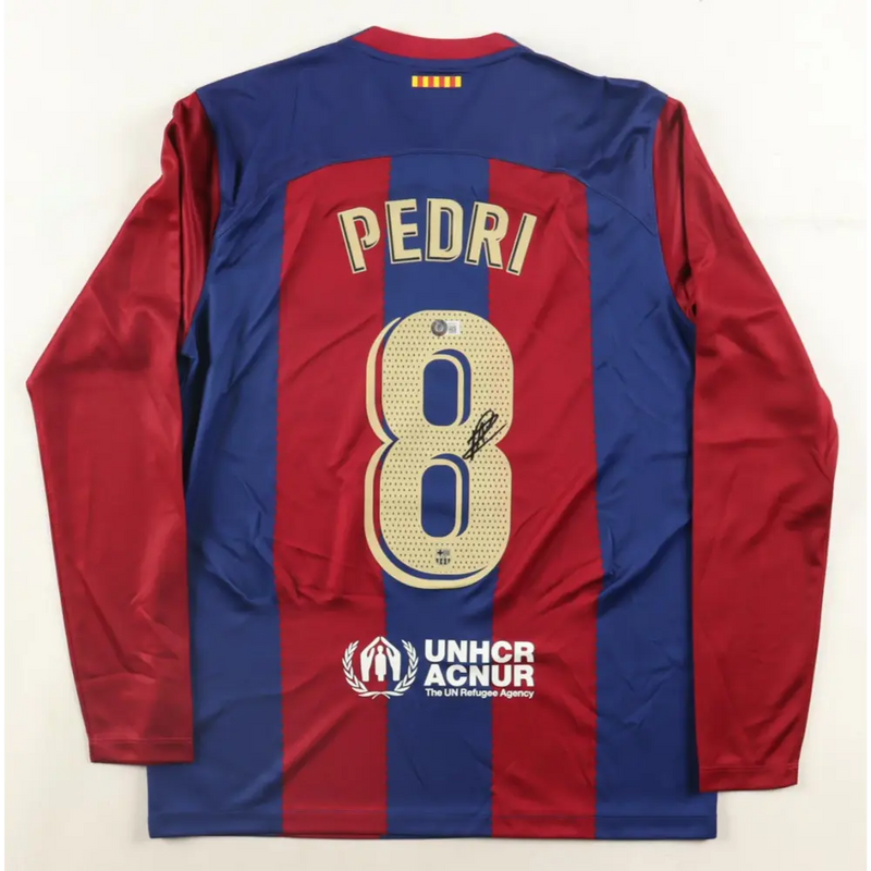 Pedri Signed Barcelona Jersey
