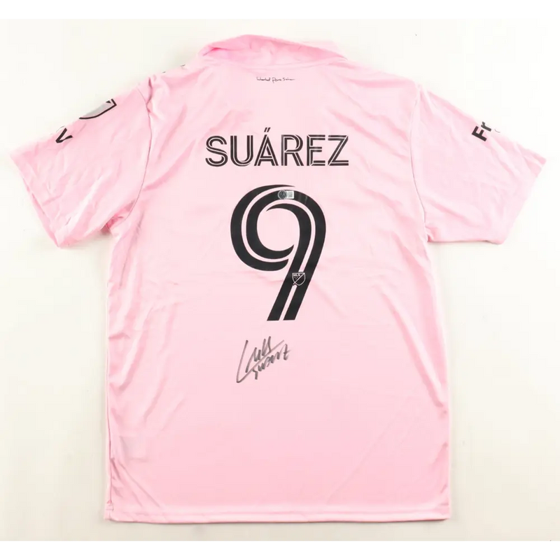 Luis Suarez Signed Inter Miami FC Jersey