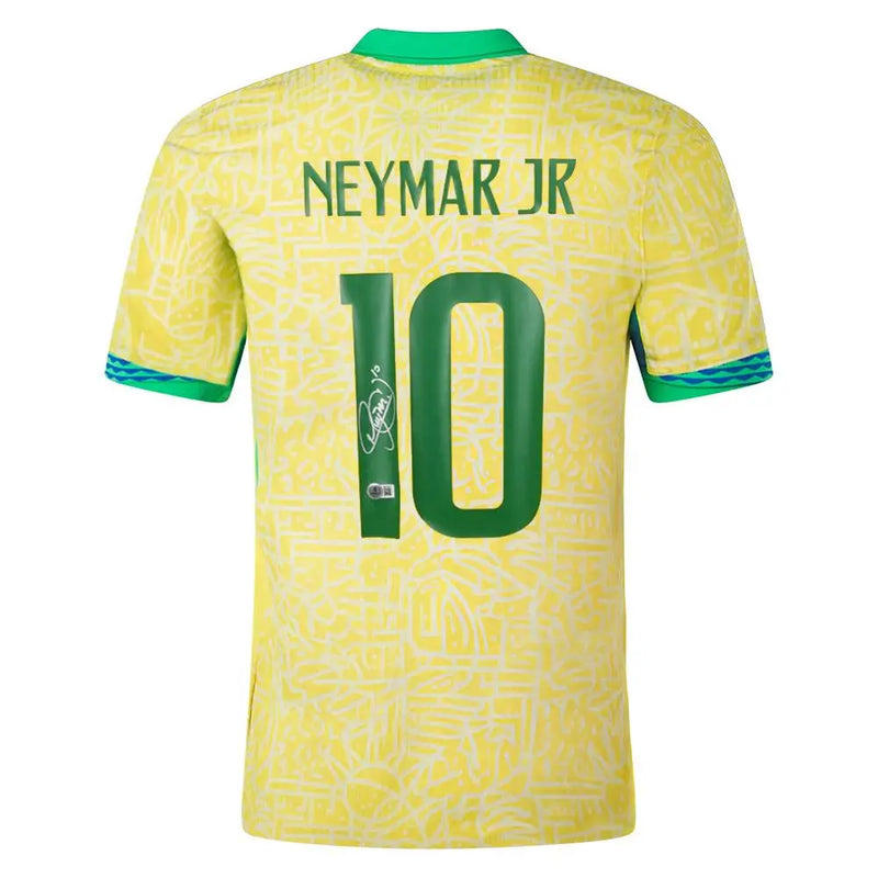 Neymar Signed Brazil Jersey