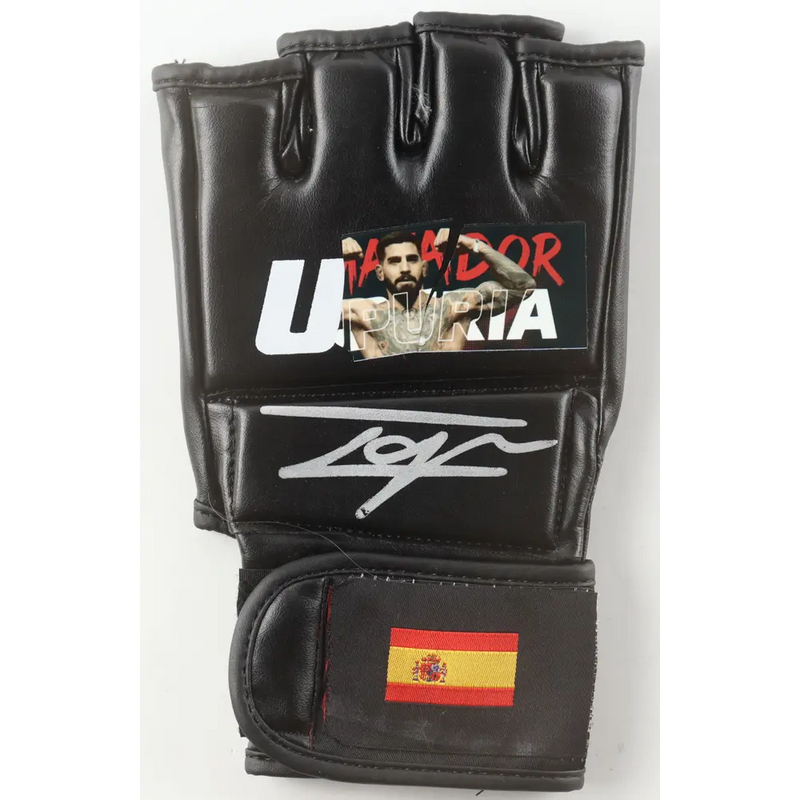 Ilia Topuria Signed Glove
