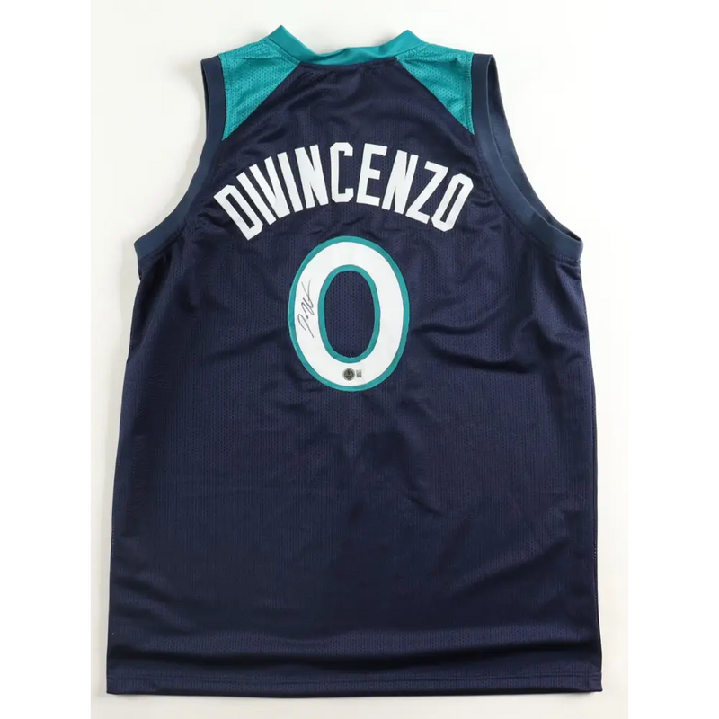 Donte DiVincenzo Signed Minnesota Timberwolves Jersey