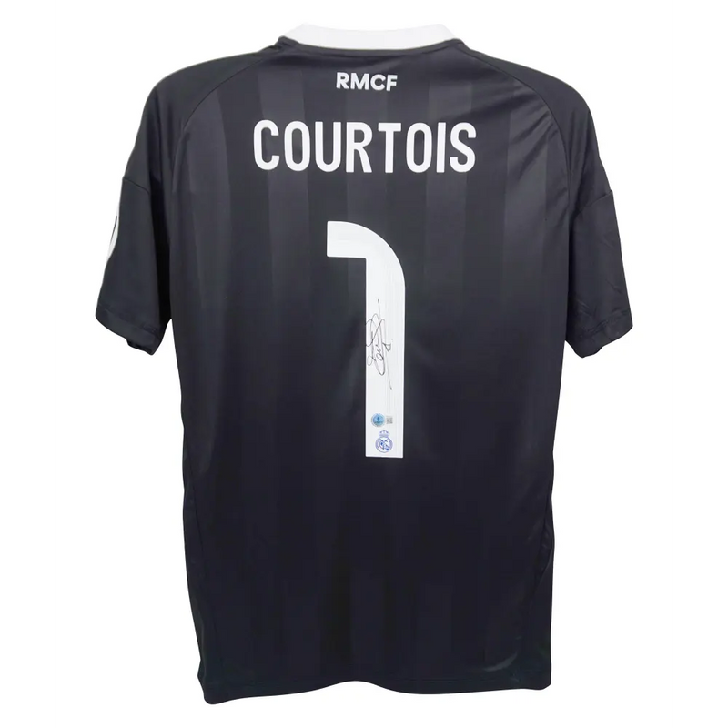 Thibaut Courtois Signed Real Madrid Jersey