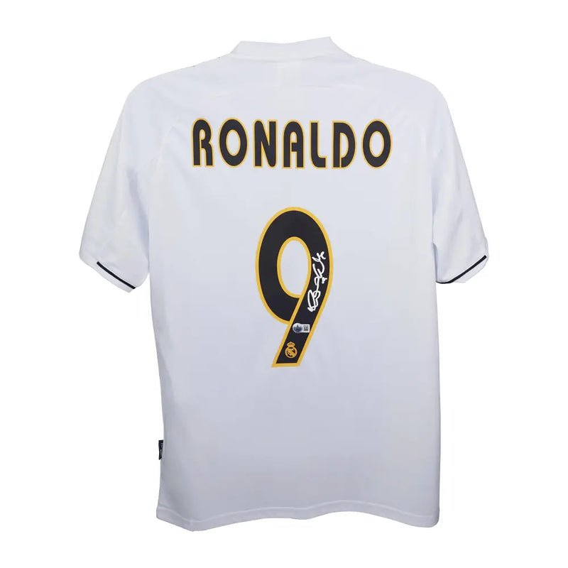 Ronaldo Nazario Signed Real Madrid Jersey