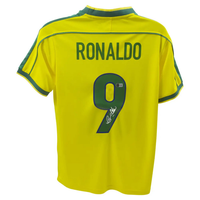 Ronaldo Nazario Signed Brazil Jersey