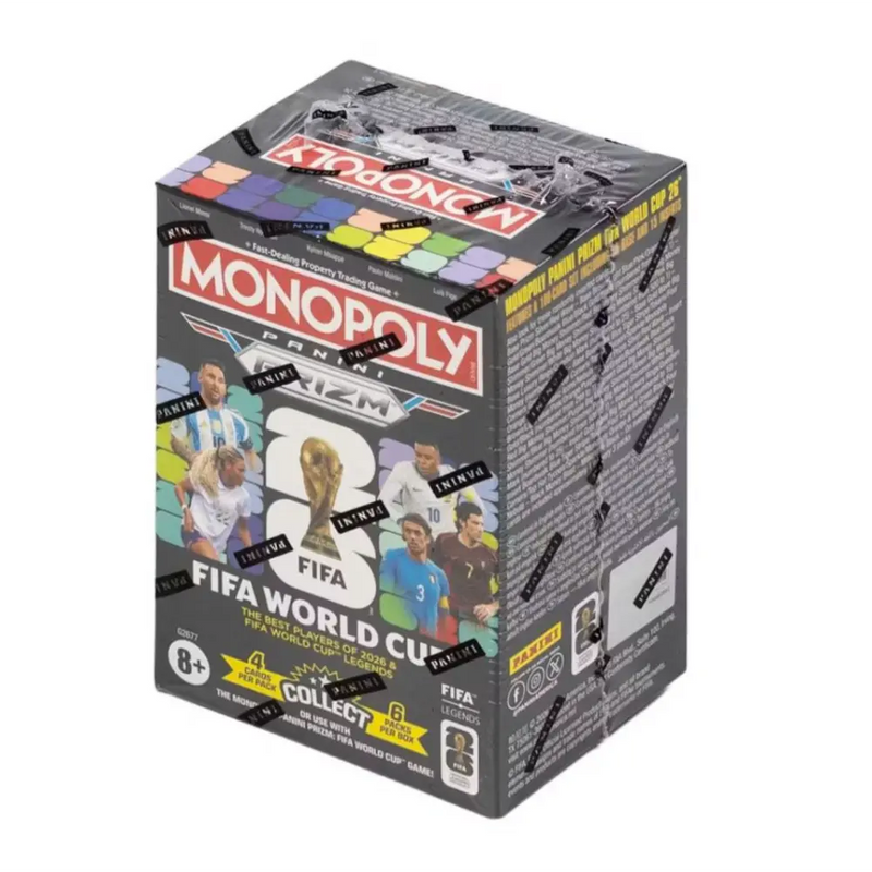 2026 Panini Prizm Monopoly FIFA World Cup Soccer Blaster Box