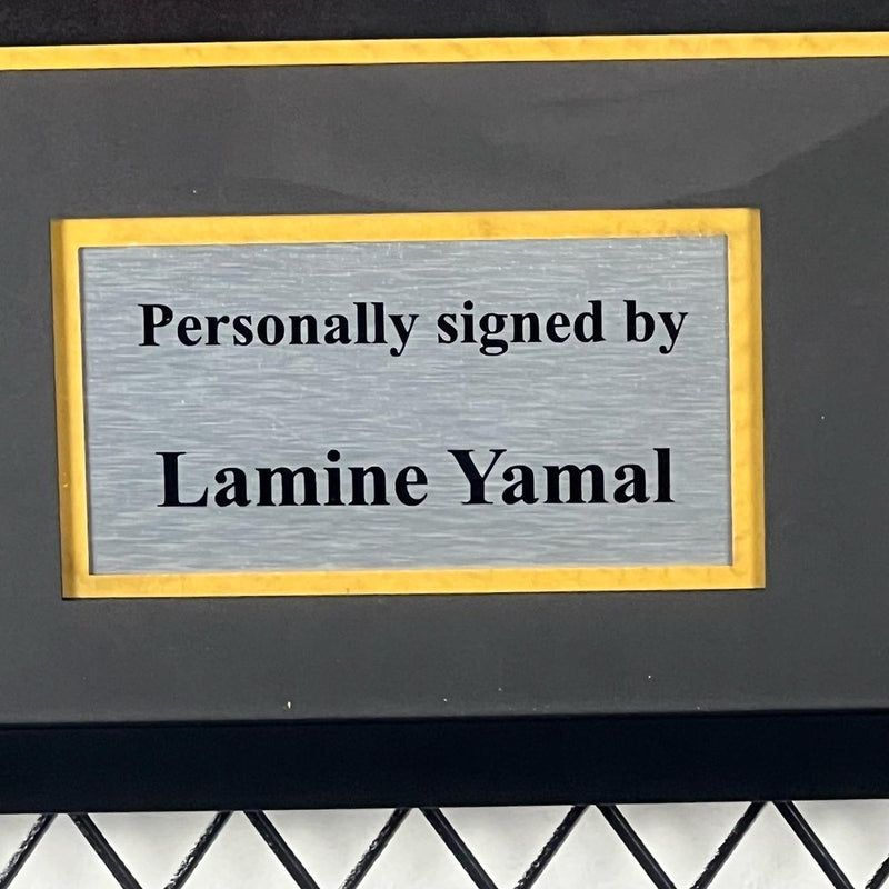 Lamine Yamal Signed Barcelona FC Jersey