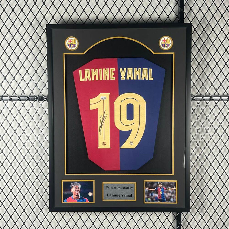 Lamine Yamal Signed Barcelona FC Jersey
