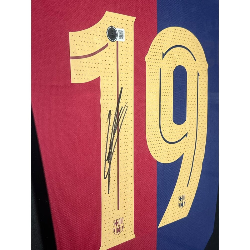 Lamine Yamal Signed Barcelona FC Jersey