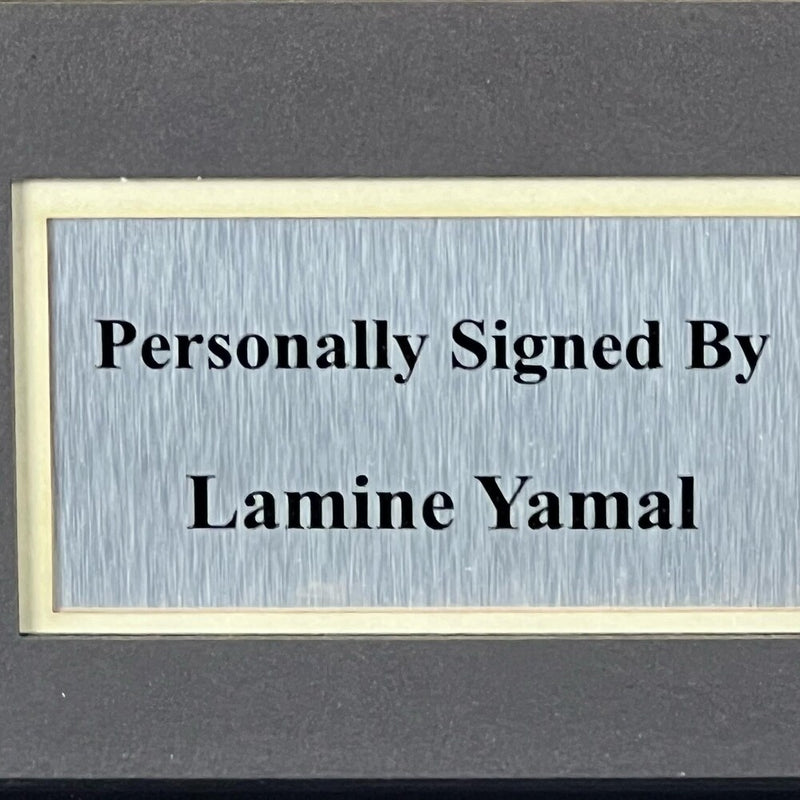 Lamine Yamal Signed Spain Jersey