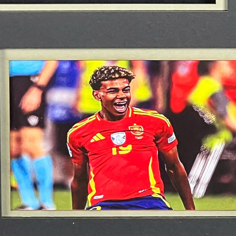 Lamine Yamal Signed Spain Jersey