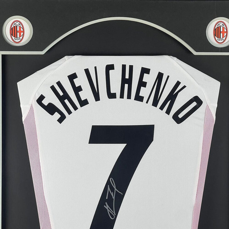 Andriy Shevchenko Signed AC Milan Jersey