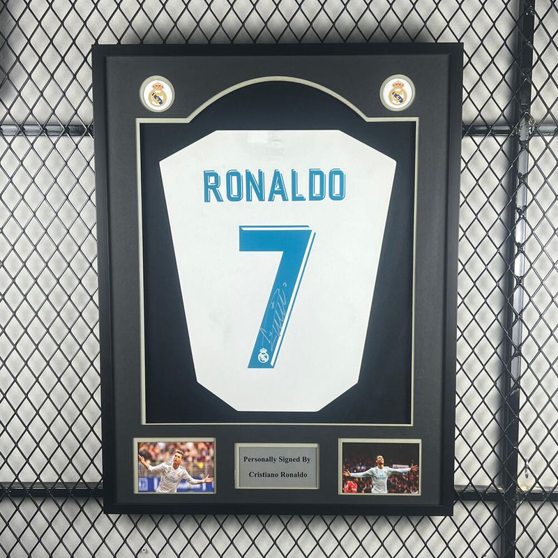 Cristiano Ronaldo Signed Real Madrid Jersey