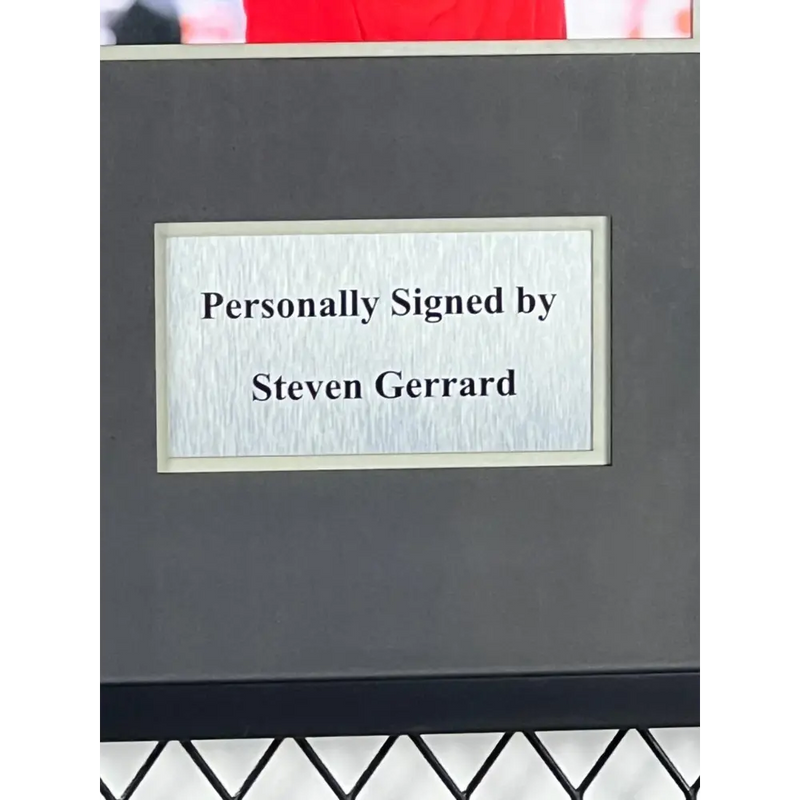 Steven Gerrard Signed Liverpool Jersey