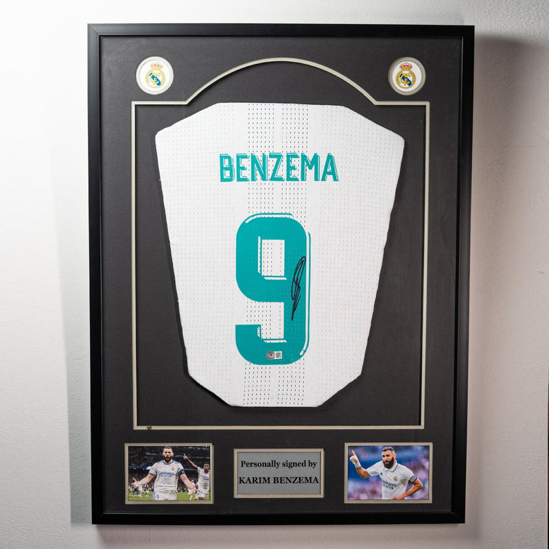 Karim Benzema Signed Real Madrid Jersey