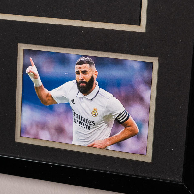 Karim Benzema Signed Real Madrid Jersey