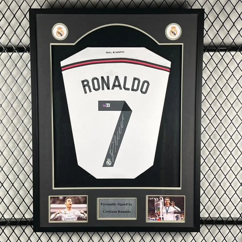 Cristiano Ronaldo Signed Real Madrid Jersey