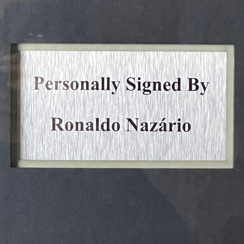 Ronaldo Nazario Signed Real Madrid Jersey