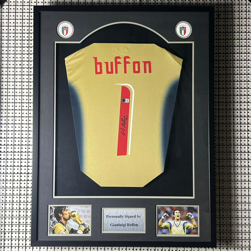 Gianluigi Buffon Signed Italy FC Jersey