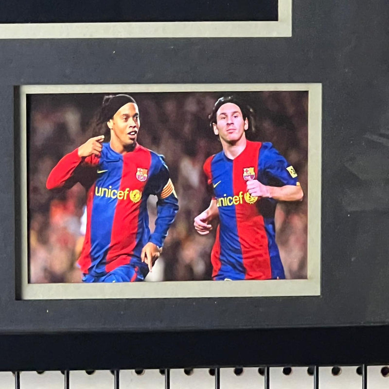Ronaldinho Signed FC Barcelona Jersey