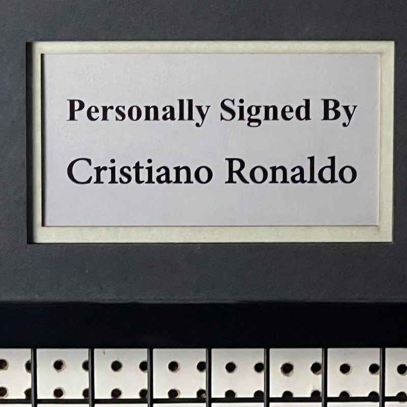 Cristiano Ronaldo Signed Real Madrid Jersey