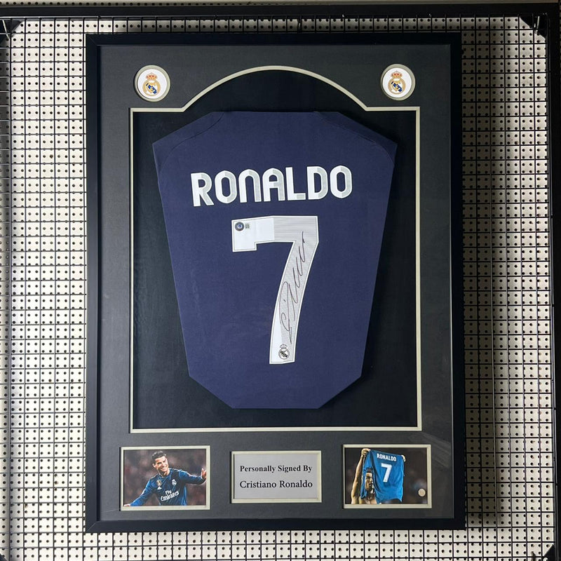 Cristiano Ronaldo Signed Real Madrid Jersey