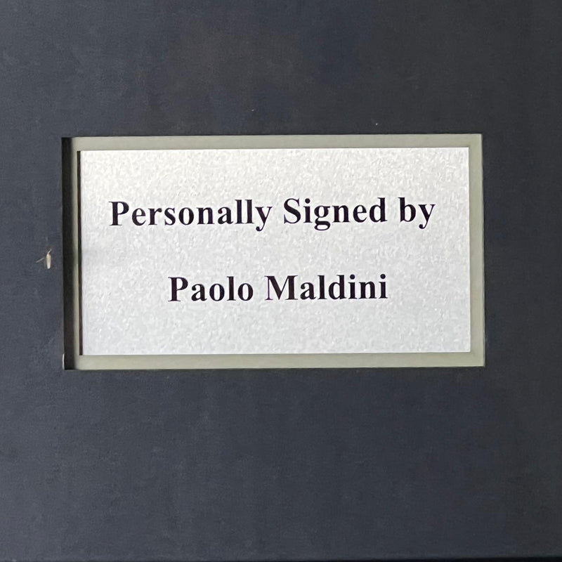 Paolo Maldini  Signed Italy FC Jersey