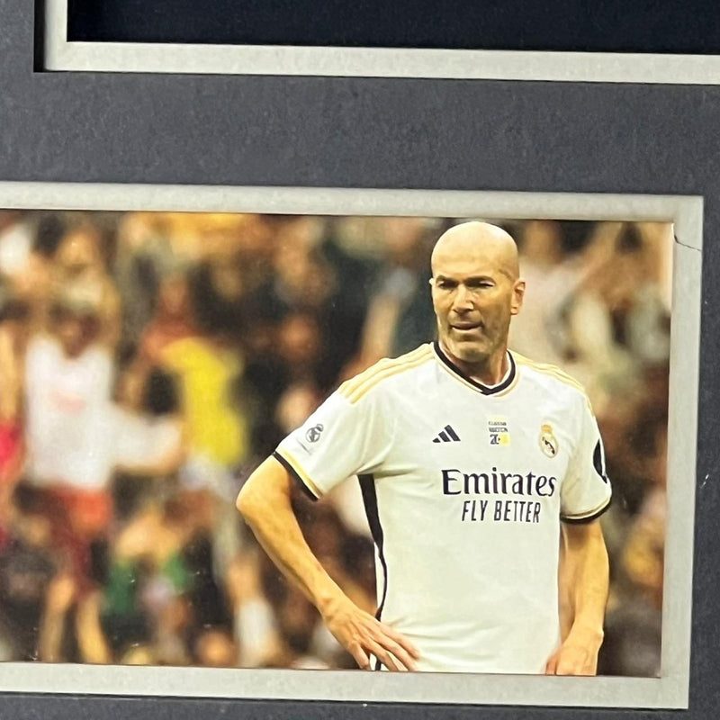 Zinedine Zidane Signed Real Madrid Jersey