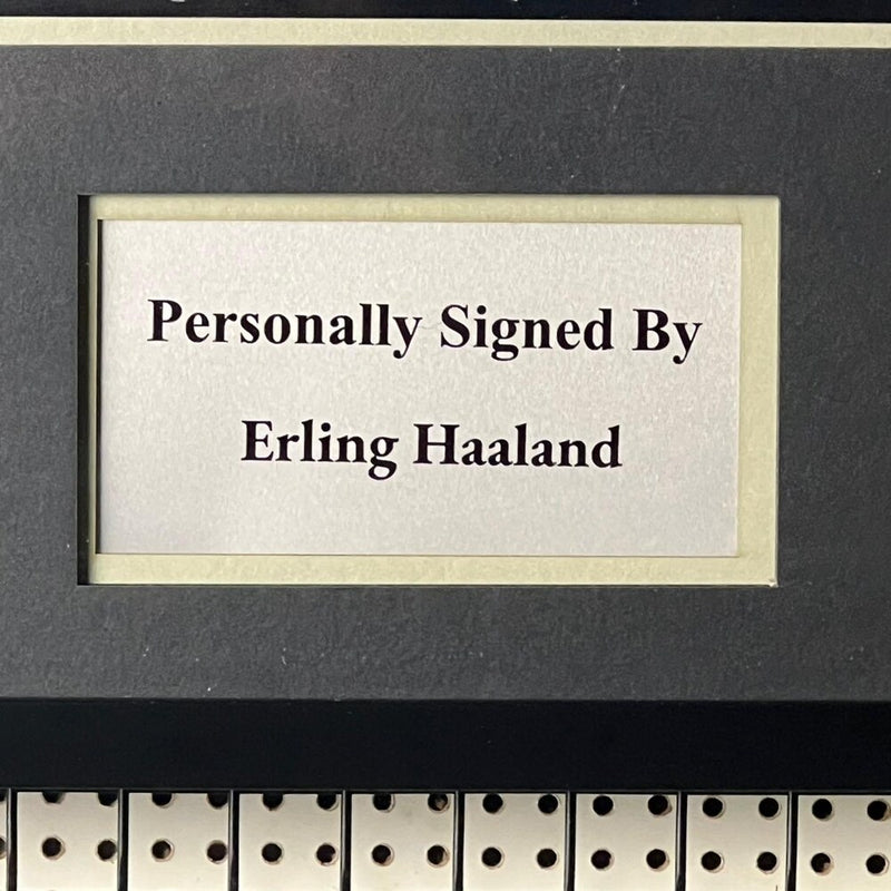 Erling Haaland Signed Manchester City Jersey