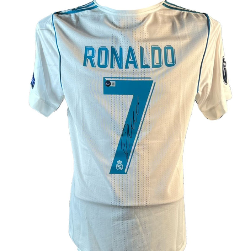 Cristiano Ronaldo Signed Real Madrid Jersey