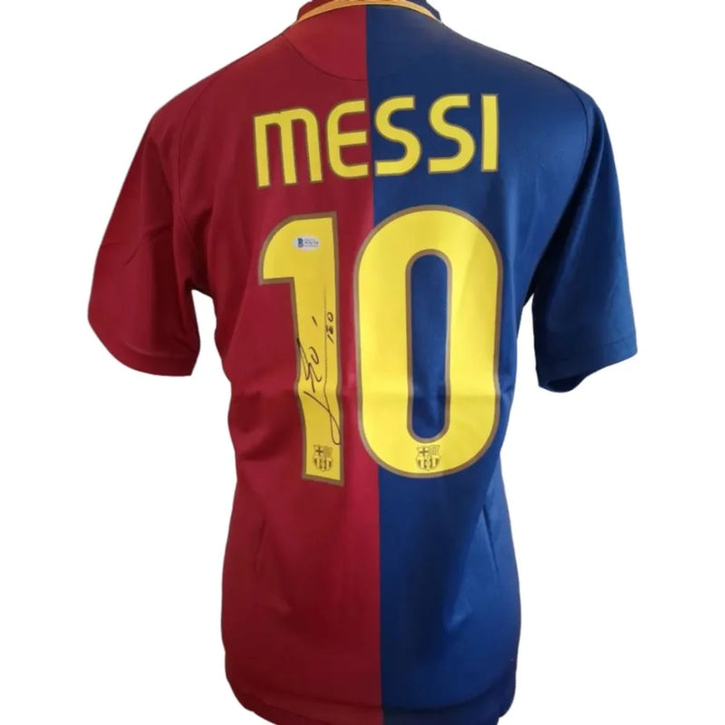 Lionel Messi Signed Barcelona Jersey