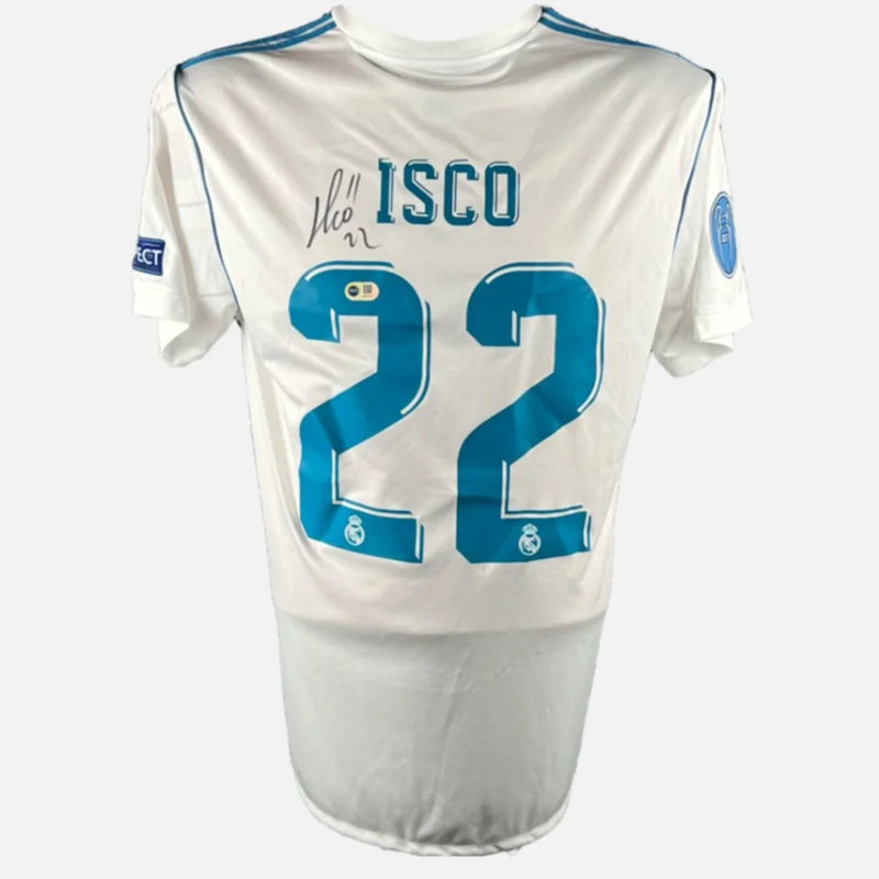 Isco Signed Real Madrid Jersey