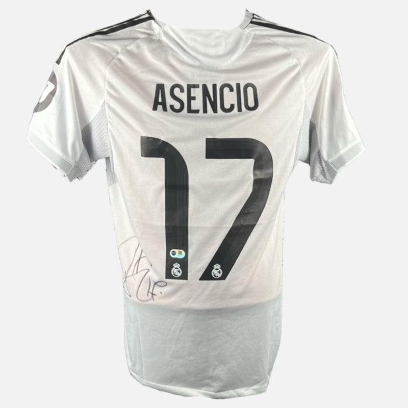 Raul Asencio Signed Real Madrid Jersey