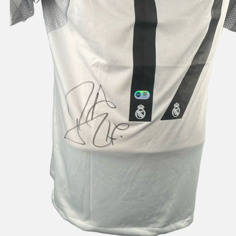 Raul Asencio Signed Real Madrid Jersey