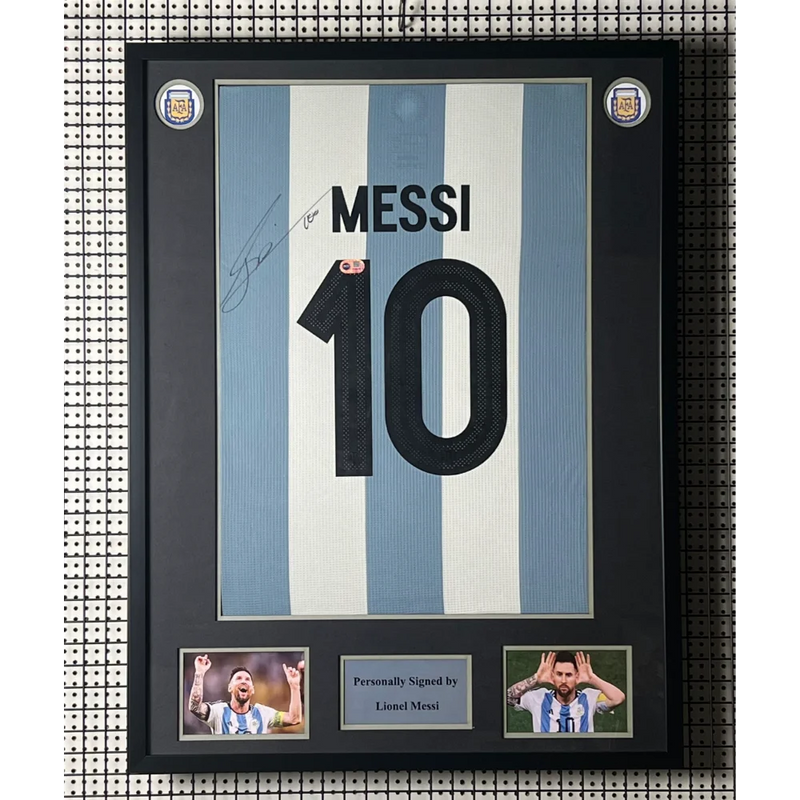Lionel Messi Signed Argentina FC Jersey